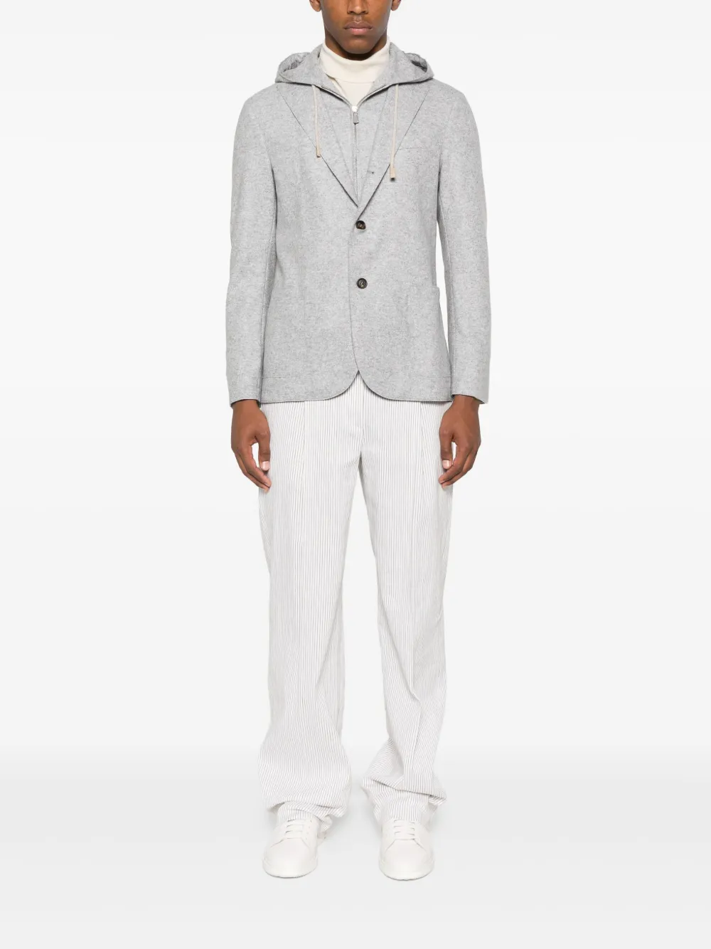 Eleventy hooded wool blazer | Hooded Jackets | Image 2