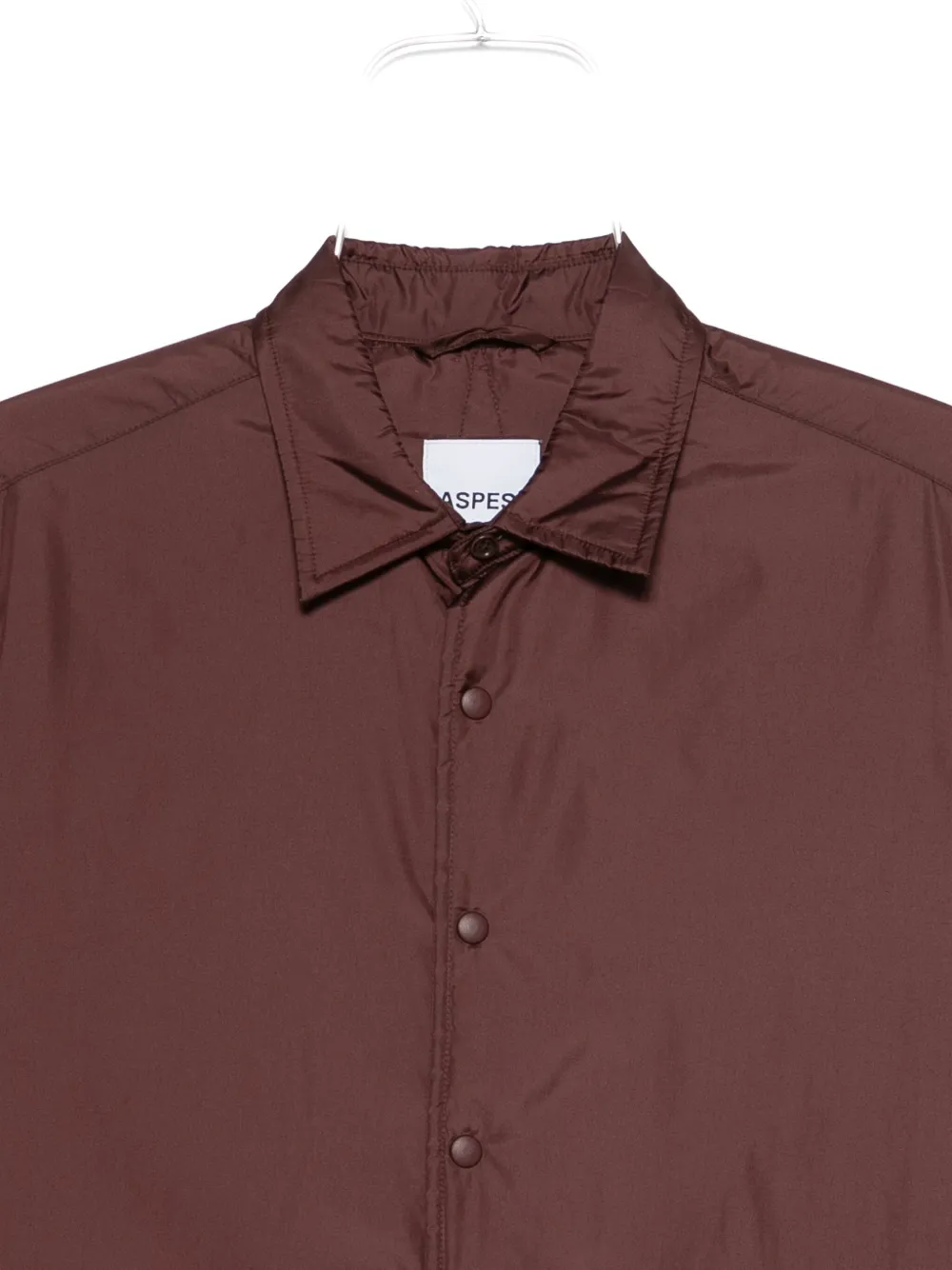 Aspesi Re-shirt Button-up Jacket In Brown