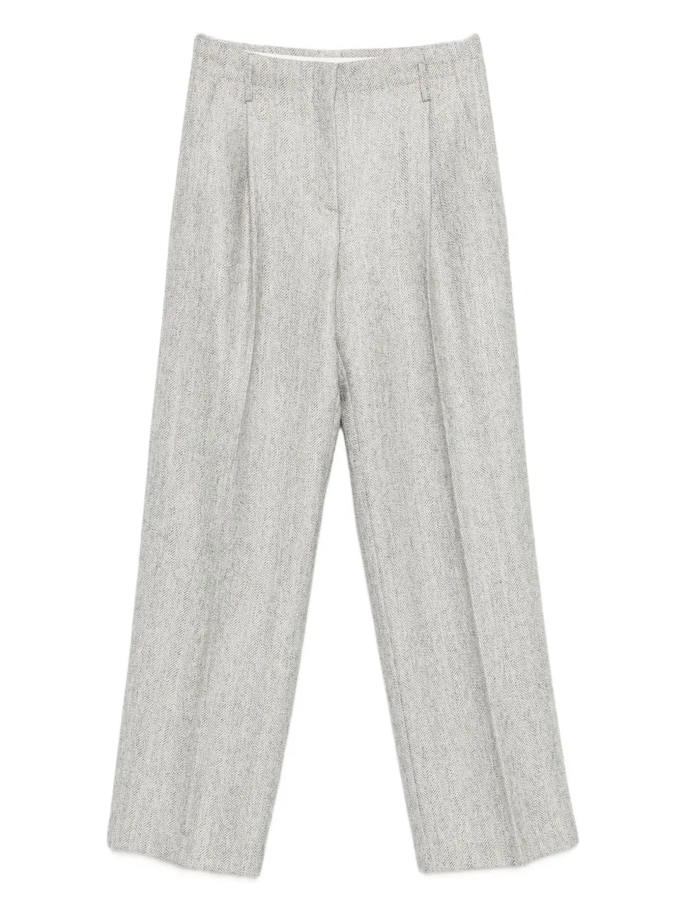 Antonelli Pandoro herringbone trousers | Grey | Image 1