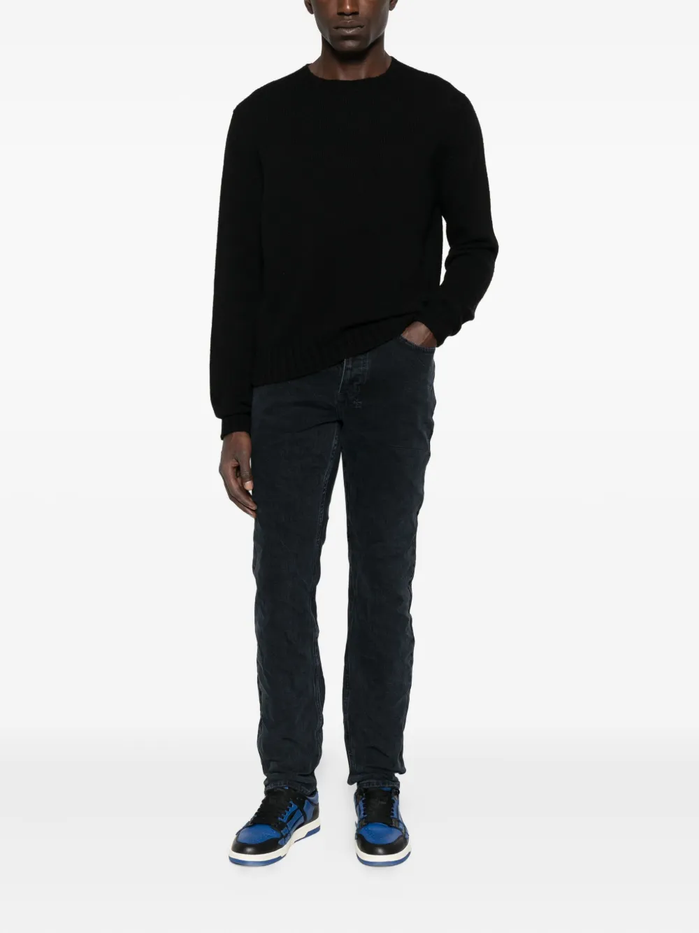 Ksubi Katoenen jeans met vijf zakken Blauw