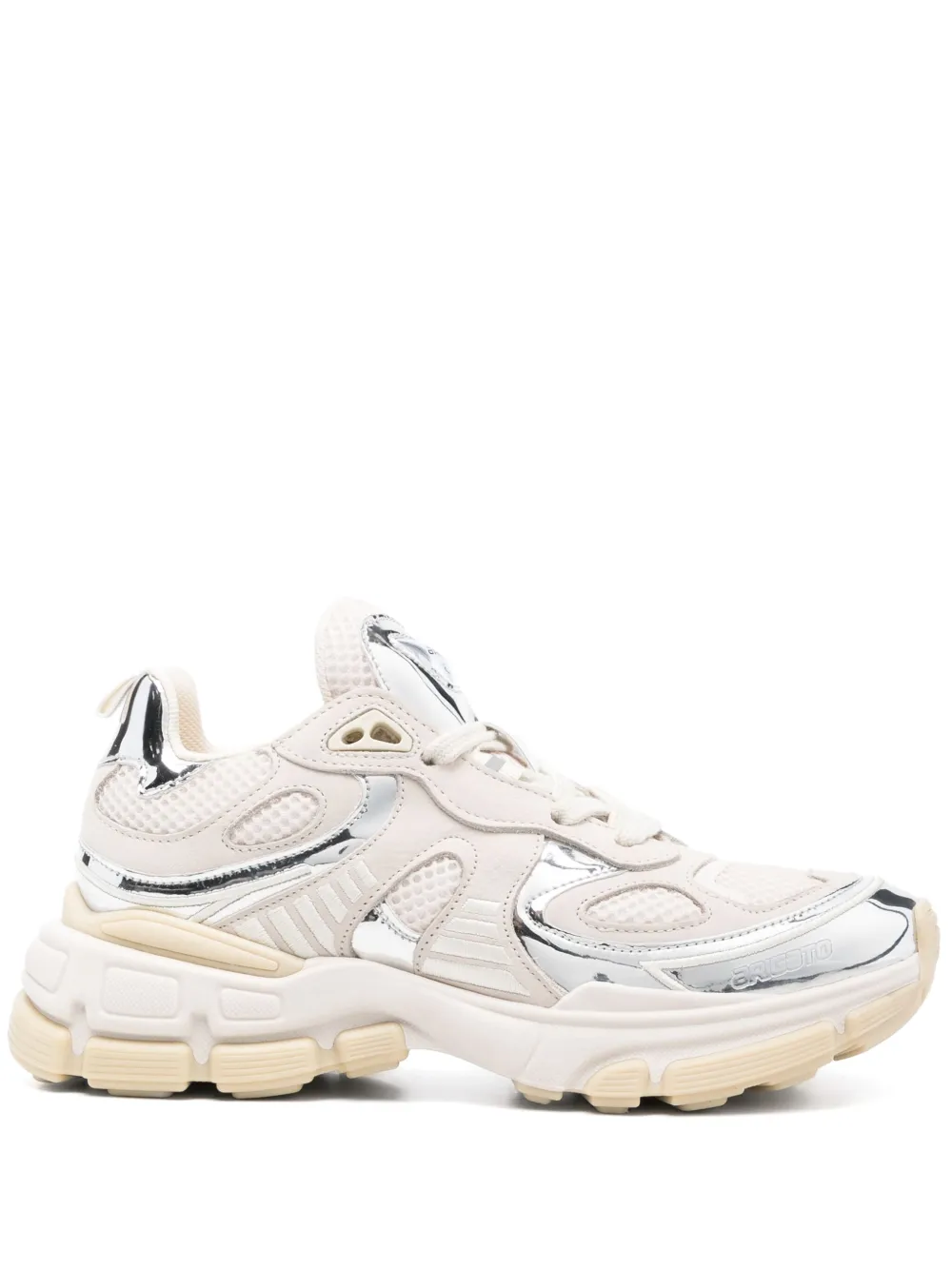 Axel Arigato baskets à empiècements en cuir | tons neutres | Image 1