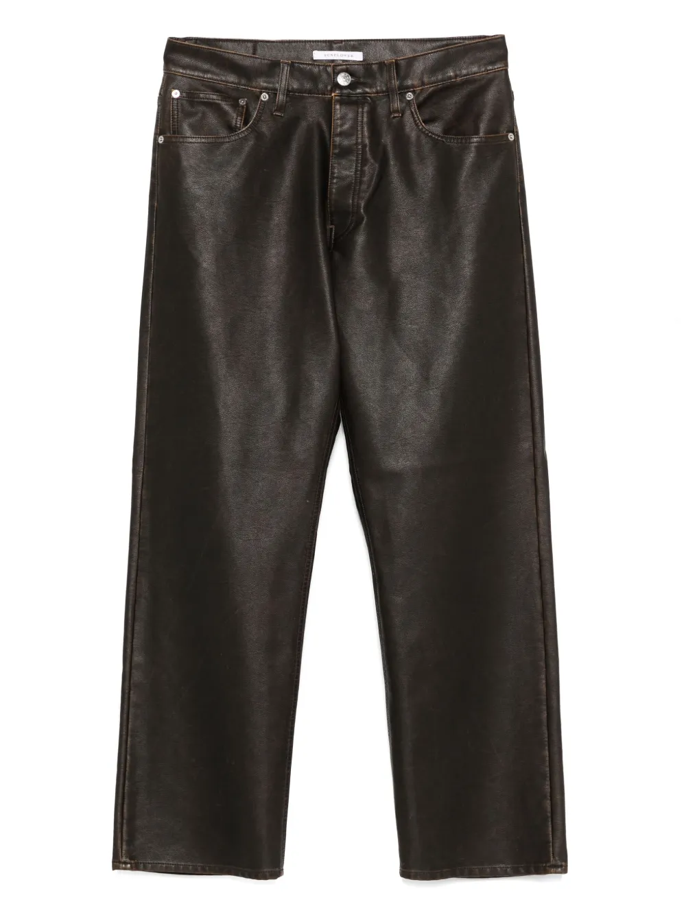 straight-leg trousers