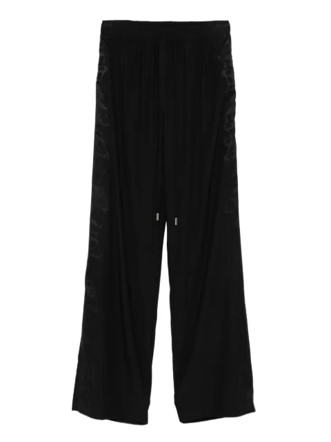 Ermanno Scervino lace-insert drawstring trousers