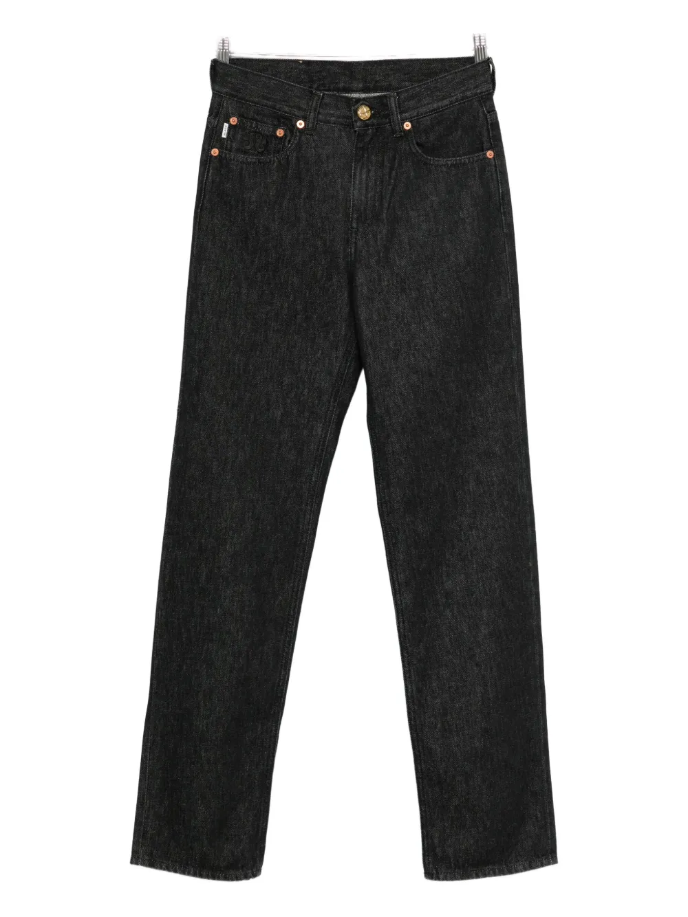 Blazé Milano Five-pockets Buttoned Jeans In Black