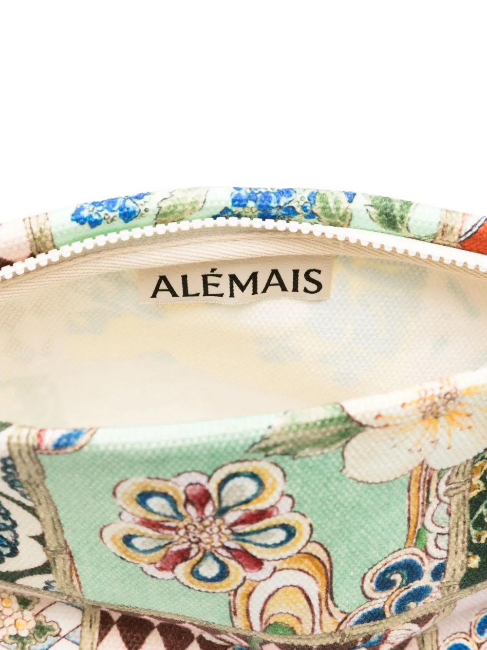 ALEMAIS Bianca clutch Groen
