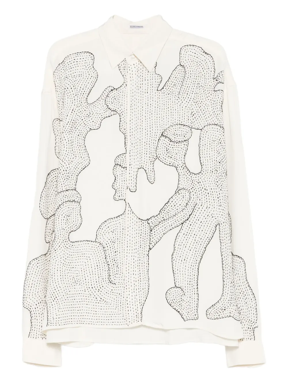 Glass Cypress camisa con estampado gráfico | blanco | Image 1