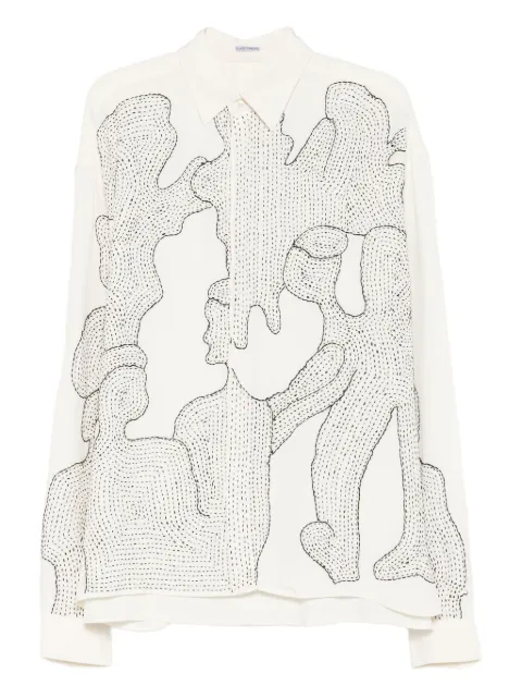Glass Cypress camisa con estampado gráfico