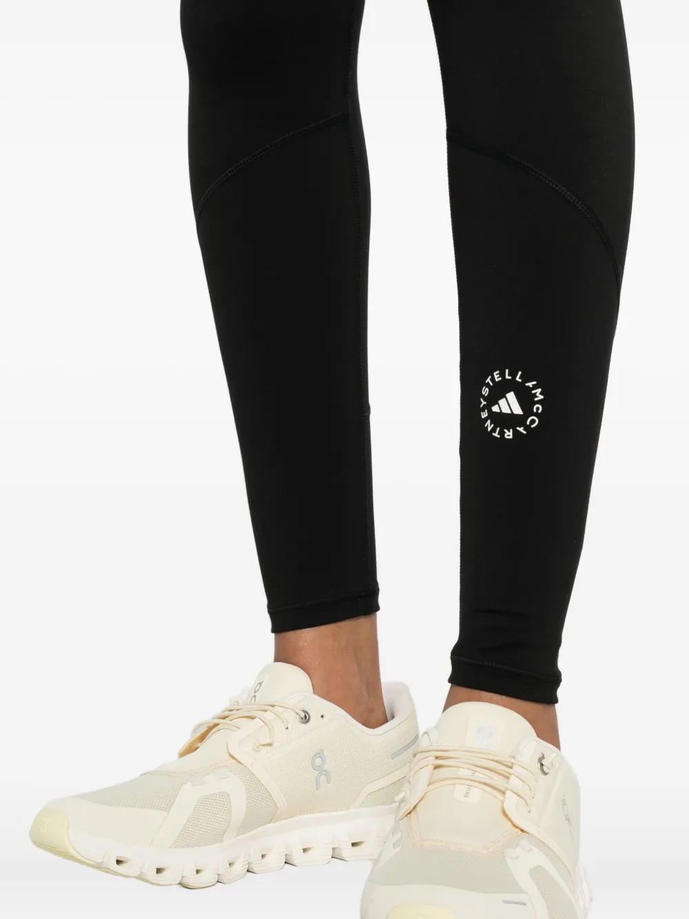 adidas by Stella McCartney Legging met vlakken Zwart