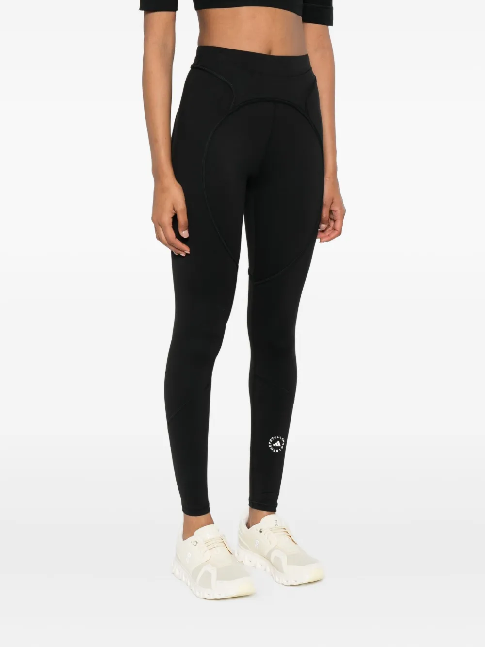 adidas by Stella McCartney Legging met vlakken Zwart