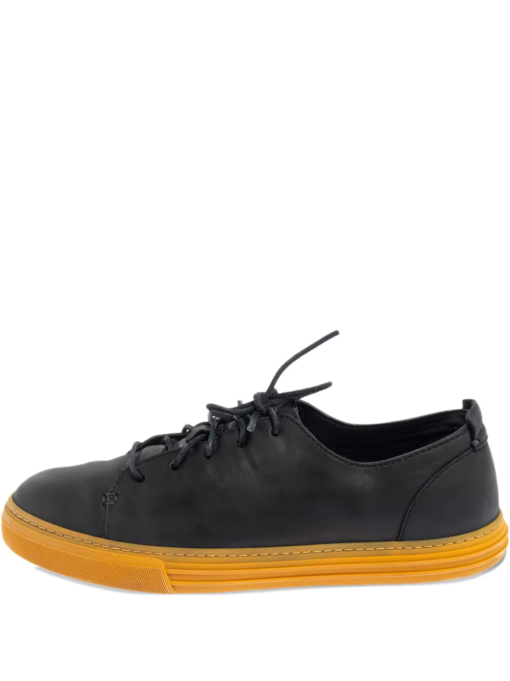 Gucci Pre-Owned leather low-top sneakers | Blue | Image 1