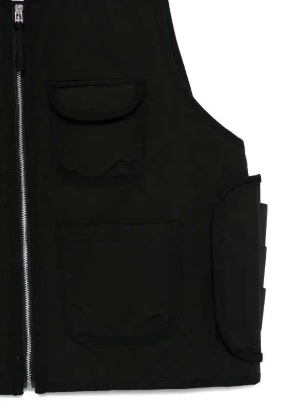 Comme Des Garçons Homme キルティング ベスト | ブラック | FARFETCH JP