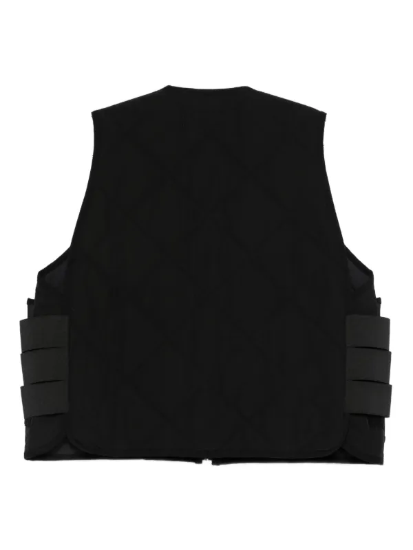 Comme Des Garçons Homme キルティング ベスト | ブラック | FARFETCH JP