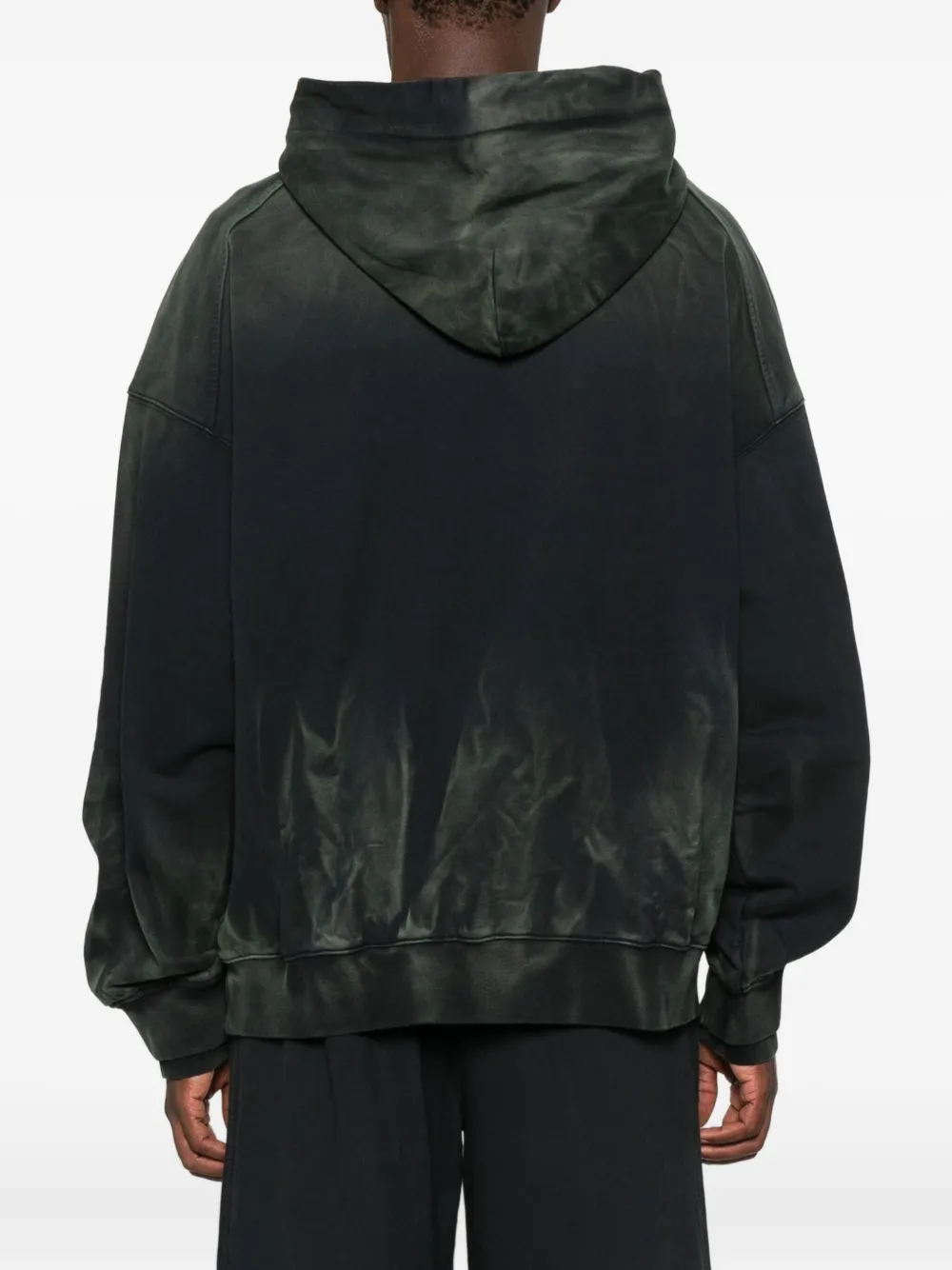 Feng Chen Wang Ombré Hoodie In Green