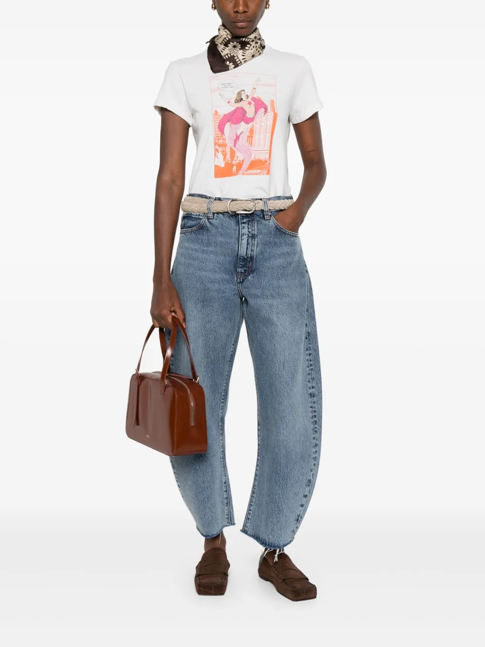RE/DONE T-Shirt mit grafischem Print | T-Shirts | Image 2