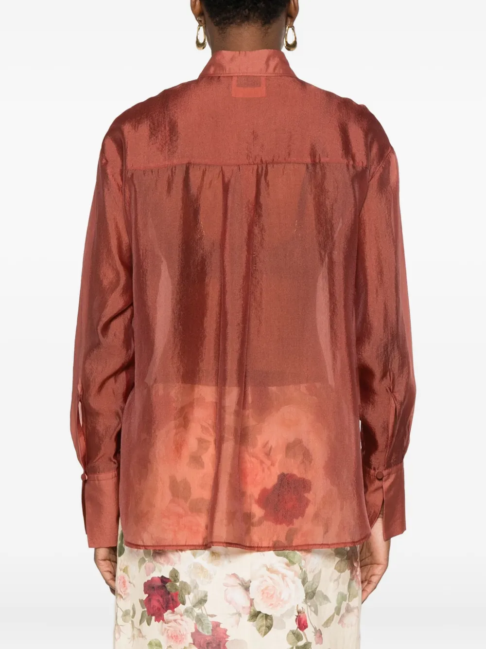 Forte Forte Buttoned Shirt In Brown