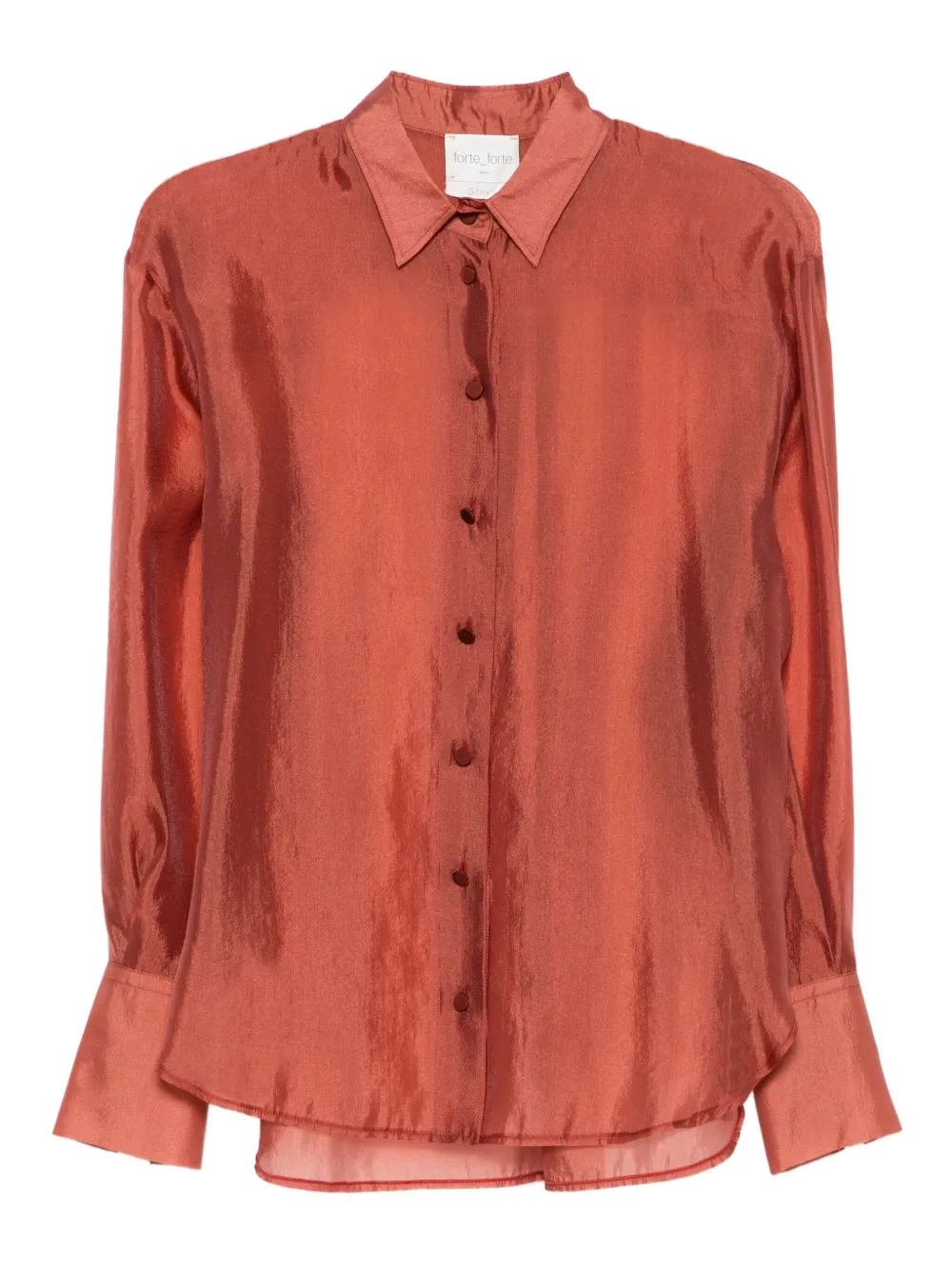 Forte Forte buttoned shirt | Red | Image 1