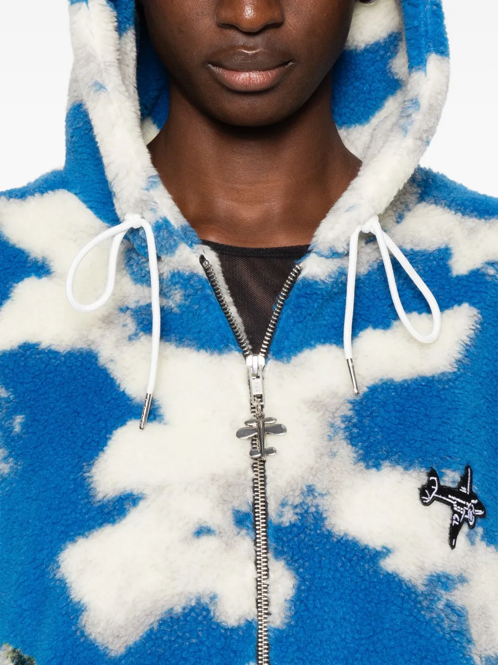 Chopova Lowena Jack met capuchon Blauw