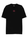 44 LABEL GROUP embroidered logo T-shirt - Black