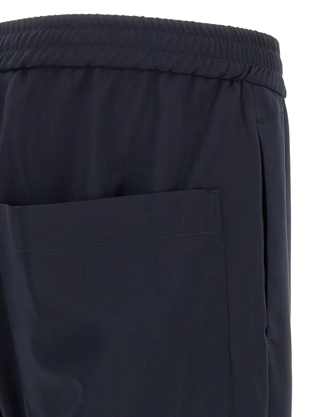 Barena Venezia Elastic-waistband Trousers In Blue