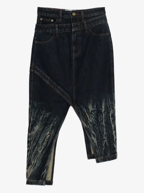 Feng Chen Wang Gonna midi con fantasia tie dye