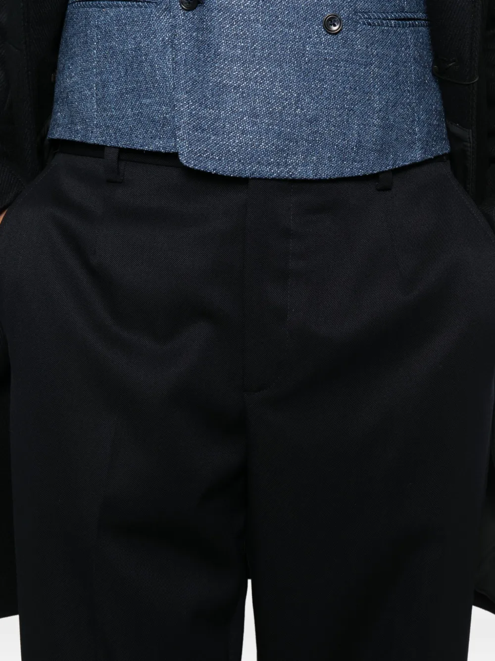 Briglia 1949 Broek met knopen Zwart