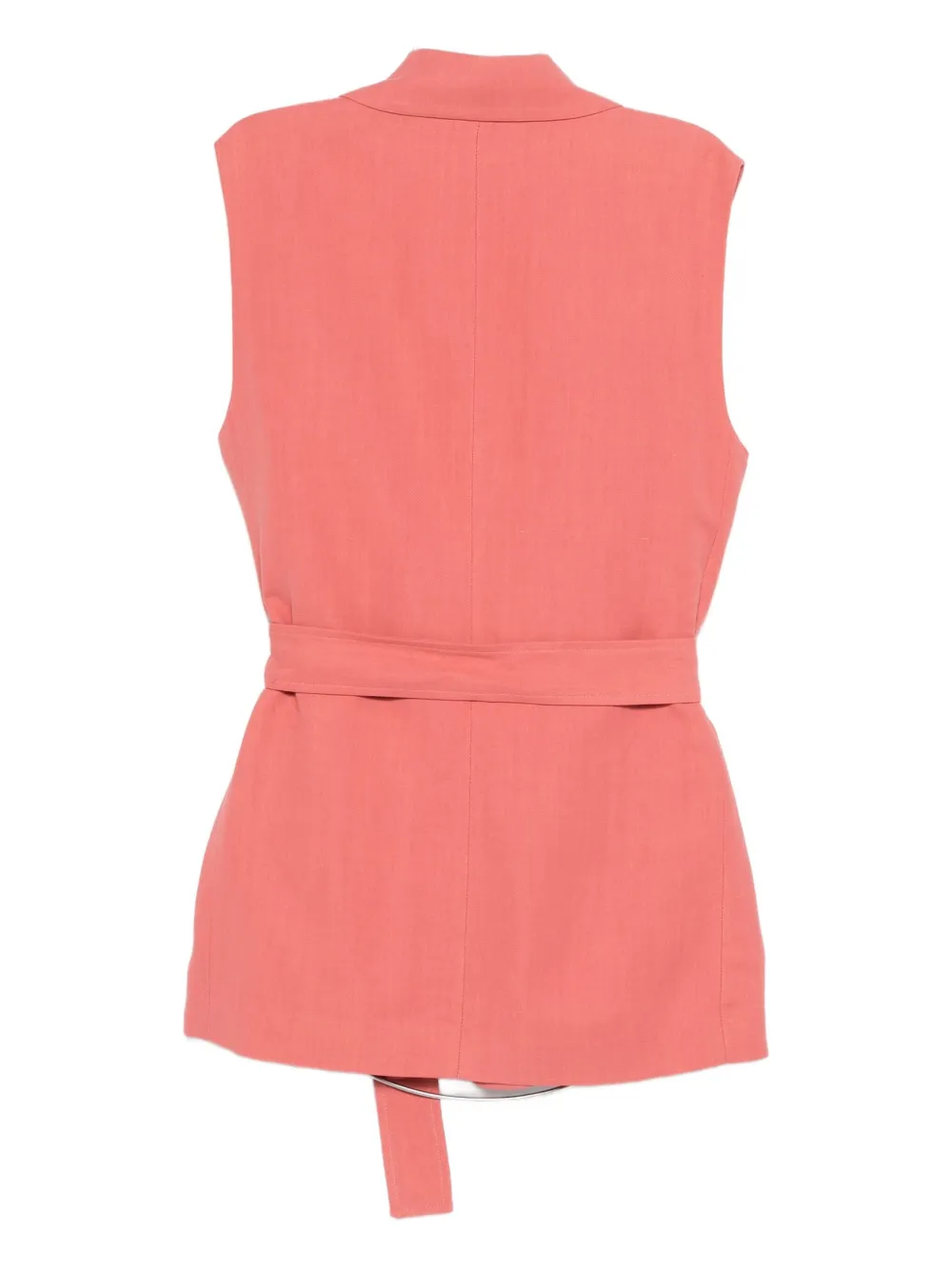 Antonelli Gilet met klepzak en ceintuur Rood