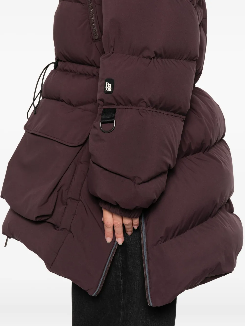 Bacon Parka met ritssluiting Rood