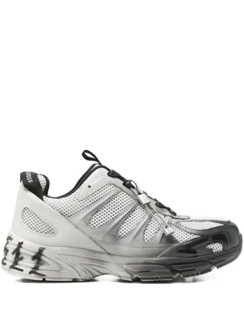 44 LABEL GROUP mesh-panel lace-up sneakers