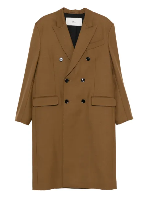 AMI Paris wool double-breasted coat