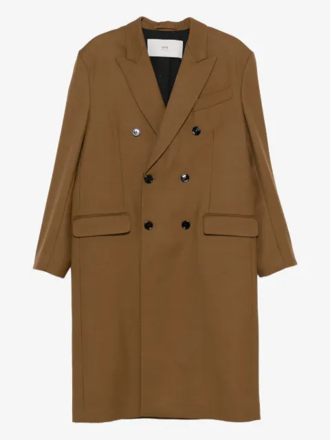 AMI Paris wool double-breasted coat