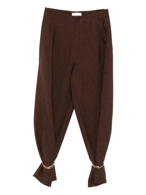 DARKPARK ring-cuff trousers
