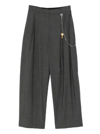 Alexander Wang キーチェーン タックパンツ | グレー | FARFETCH JP
