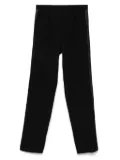 Casablanca pleated side-stripe trousers - Black