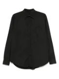 Costumein chest-pocket shirt - Black