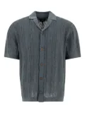 Vince Cabana ribbed open-knit shirt - Grey