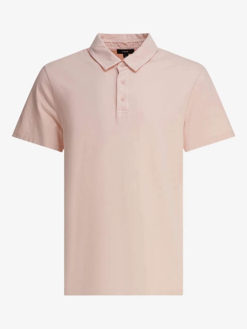 Vince button-down cotton polo shirt | Pink | Image 1