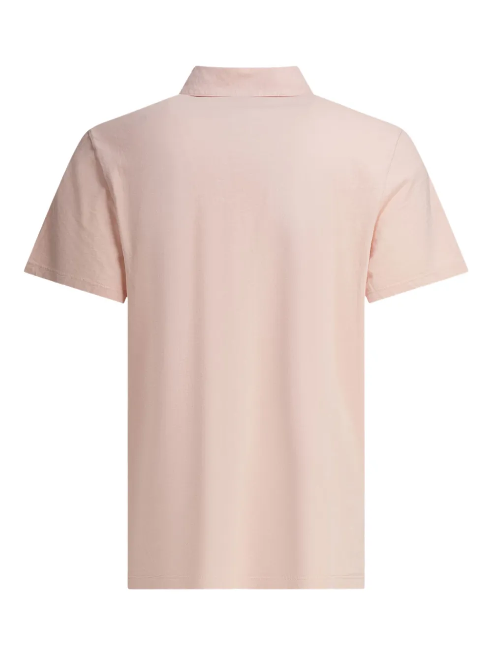 Vince button-down cotton polo shirt - Roze