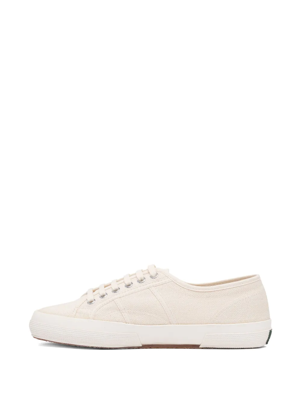 Superga lace-up canvas sneakers White