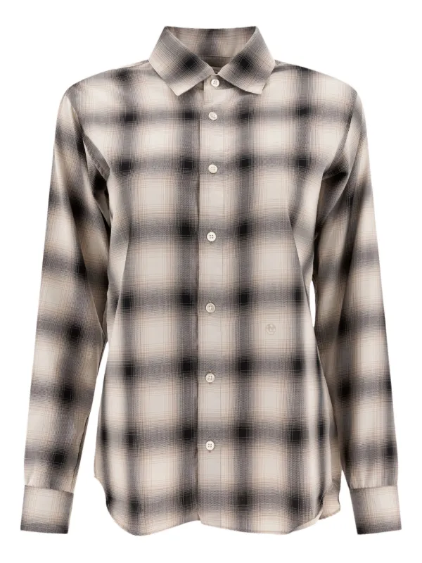 Nanamica チェック シャツ | ニュートラル | FARFETCH JP