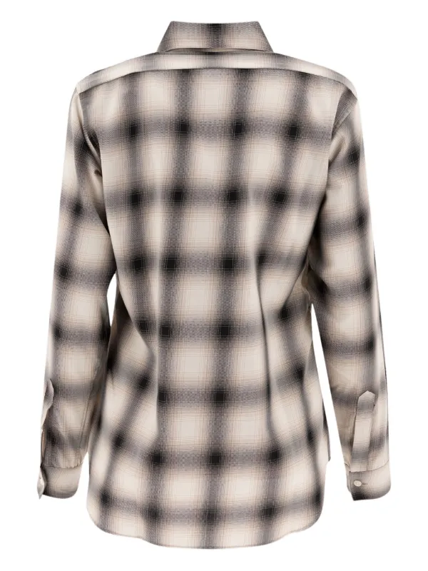 Nanamica チェック シャツ | ニュートラル | FARFETCH JP