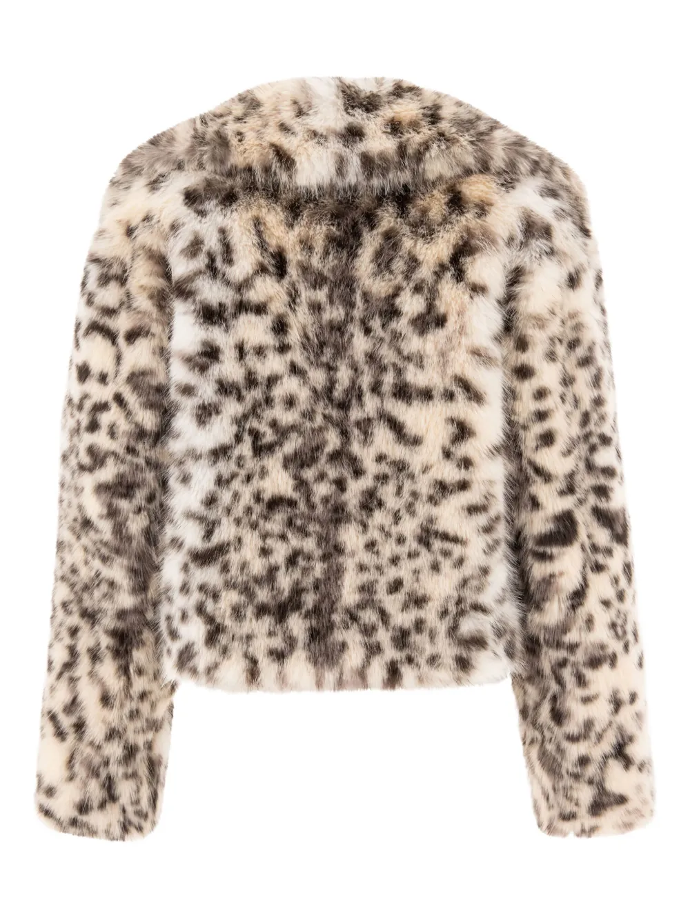 B&B COUTURE leopard-print faux-fur coat | Neutrals | Image 1