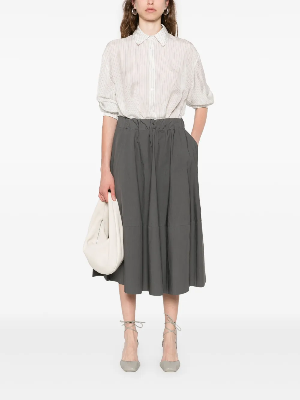 Labo Art Gea pleated midi skirt | Pleated Skirts | Image 2