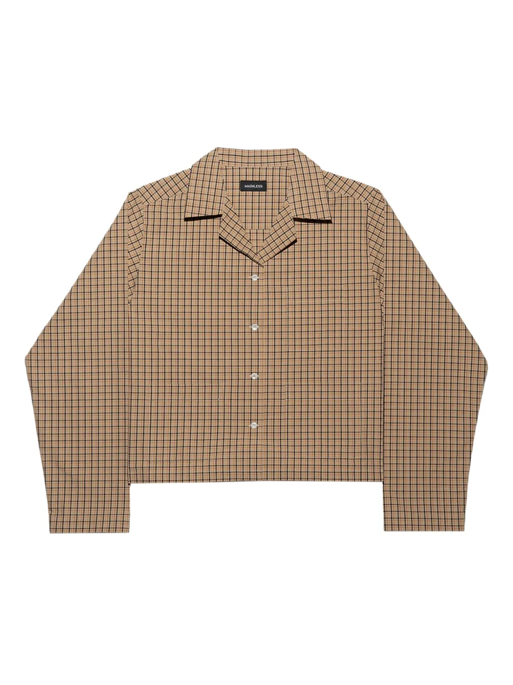 Mainless camisa con cuadros estampados | neutro | Image 1
