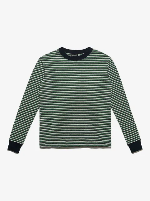Mainless Blusa mangas longas com listras
