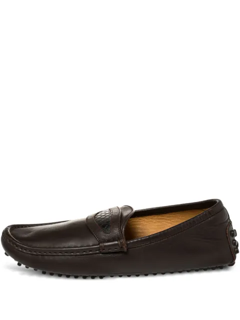 Gucci Pre-Owned leather loafers