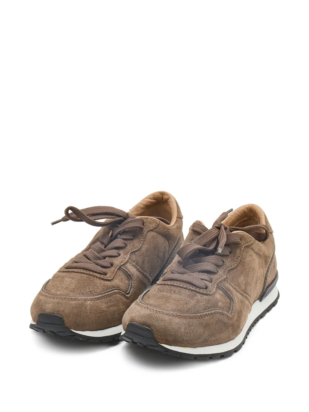 Tod's Vintage baskets en daim à lacets | Image 2