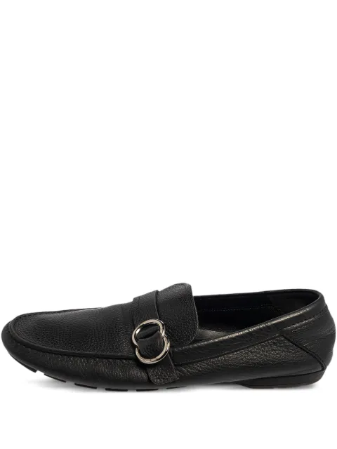 Versace Pre-Owned leather loafers