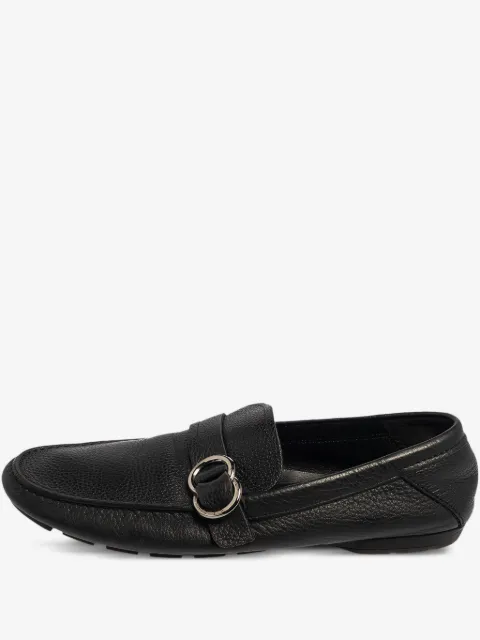Versace Pre-Owned leather loafers