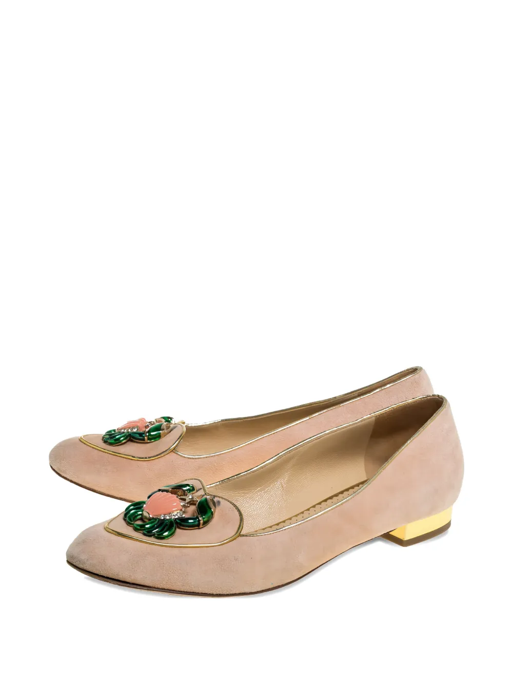 Charlotte Olympia leather ballet flats | Image 2