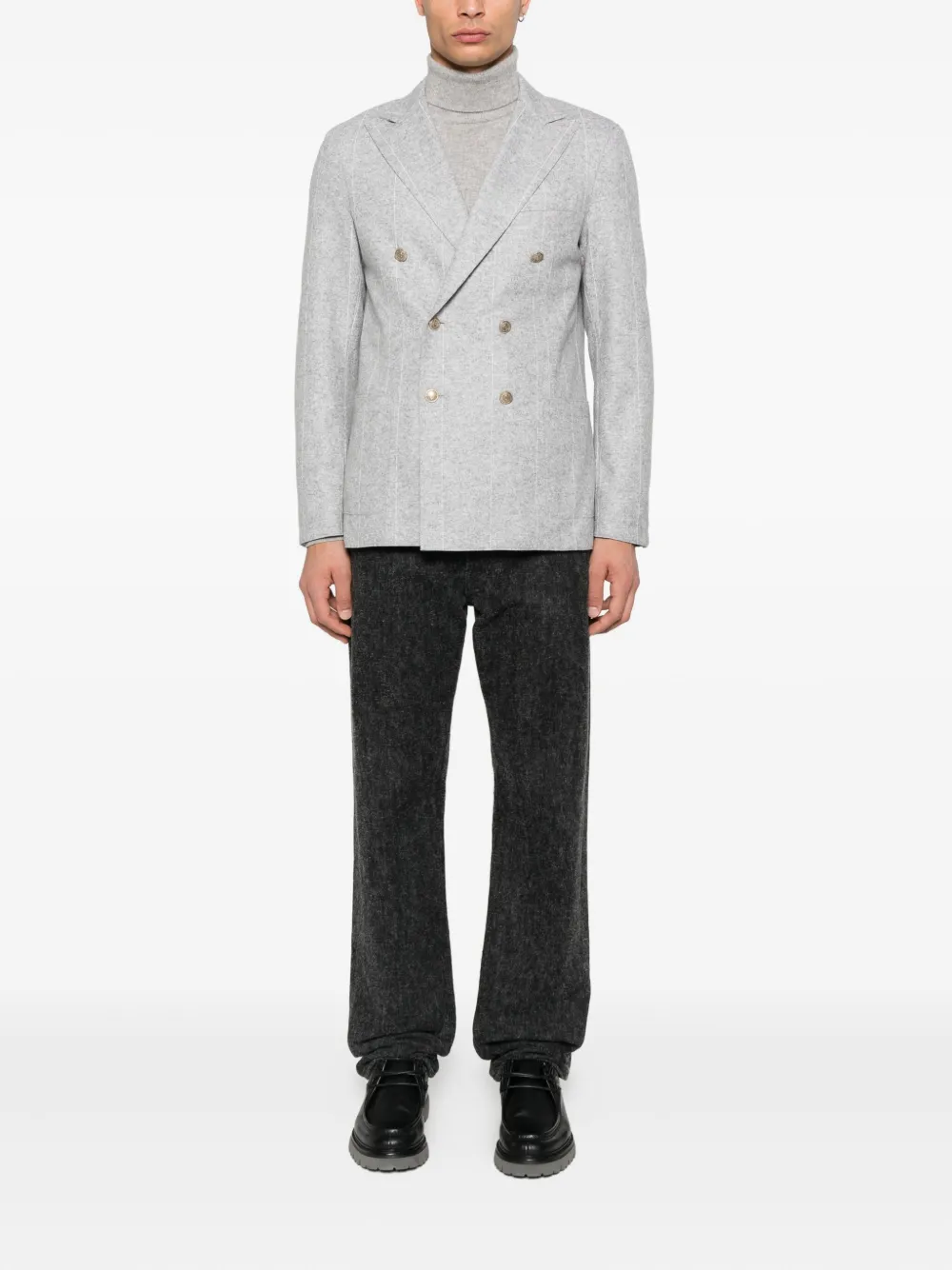 Eleventy pinstripe double-breasted jacket | Suit & Dinner Jackets | Image 2